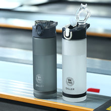 Load image into Gallery viewer, Water Bottle With Straw Leakproof